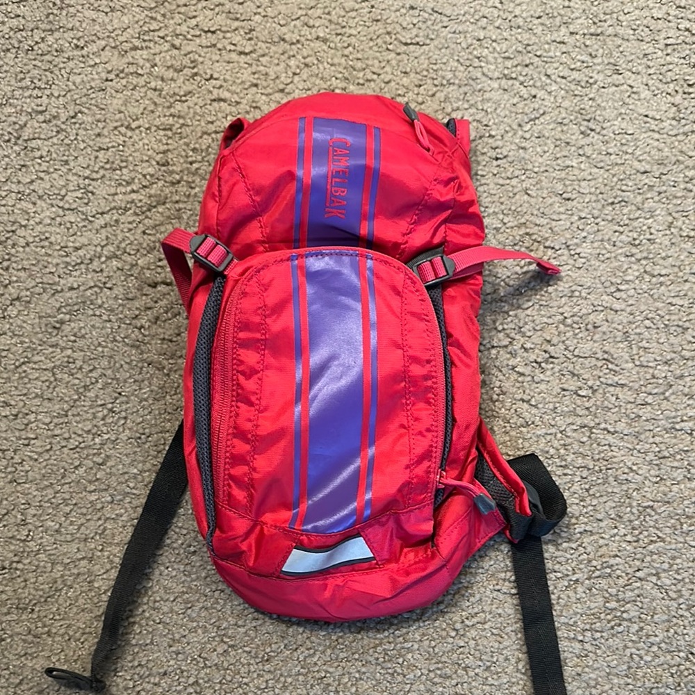 CamelBak Red and Purple Hydration Backpack